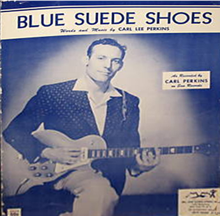 Ultratop Be Carl Perkins Blue Suede Shoes