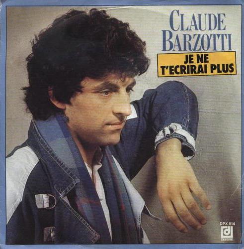 TÉLÉCHARGER CLAUDE BARZOTTI JE NE TÉCRIRAI PLUS CLAUDE BARZOTTI JE NE TÉCRIRAI PLUS