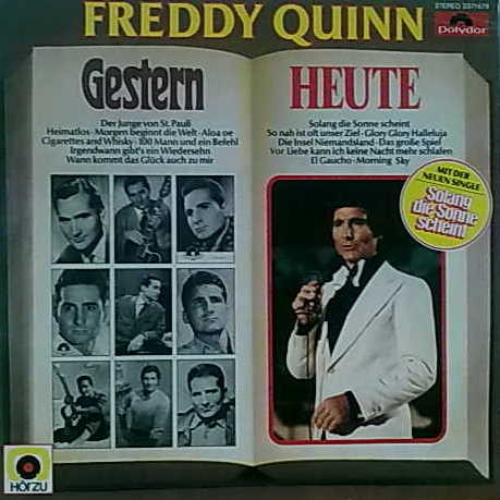 Ultratop Be Freddy Quinn Freddy Gestern Freddy Heute