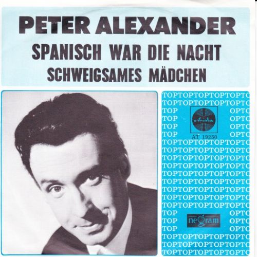 Ultratop Be Peter Alexander Spanisch War Die Nacht