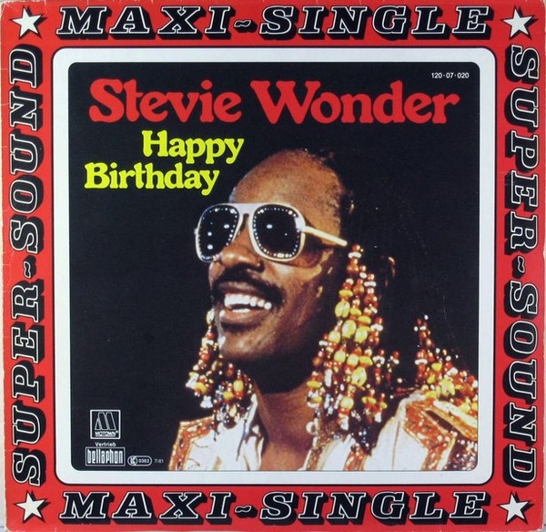 Ultratop Be Stevie Wonder Happy Birthday